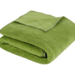 Weft Knitting Towel Green