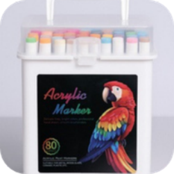 80 Pcs Acrylic Paint Marker