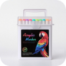 100 Pcs Acrylic Paint Marker