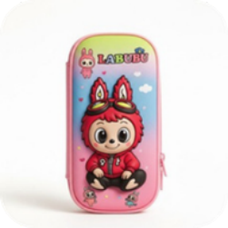 3D Pencil Case-Pink