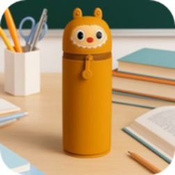 Qs-2019 Pencil Case- Orange