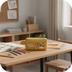 Pencil Case-Yellow
