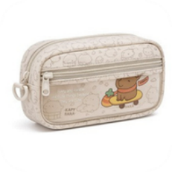 3117 Pencil Case-Beige
