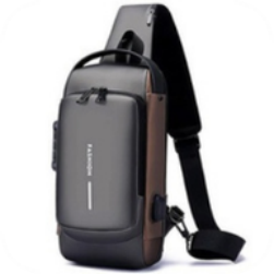 Fashion Bag (Black & Gold)