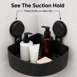 Suction Corner Black