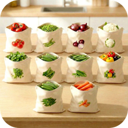 Vegetable Bags-( 10Pcs)