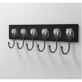 Black Kadi 6 In 1 Double Hook Hook