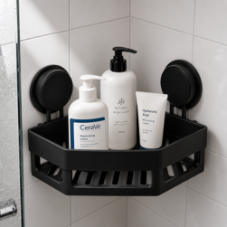 Suction Diamond Corner Black